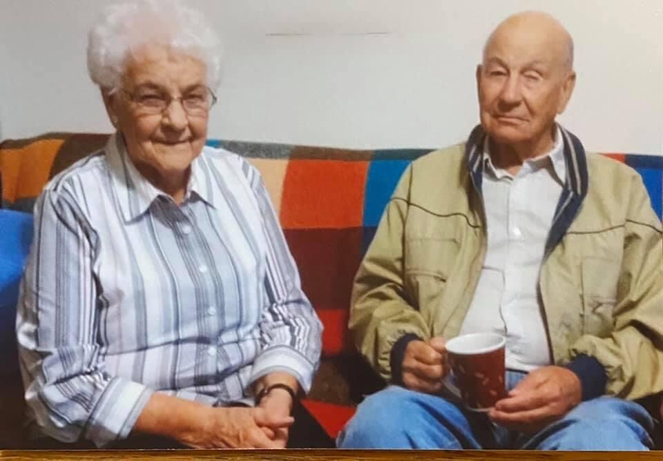 Maxine Fedderson, 102, and Bill 'Alan' Koehn, 97