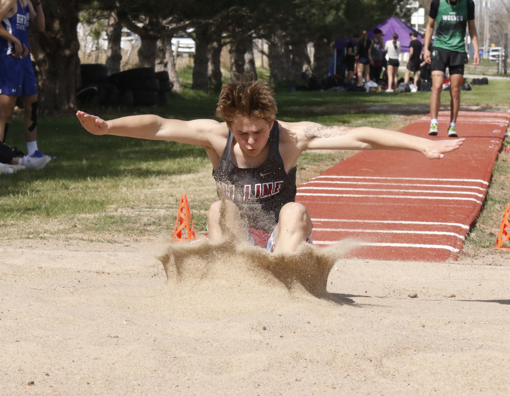 Hi-Line at Jerry Stine track meet 4.17.25