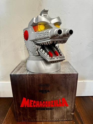 Mechagodzilla popcorn bucket