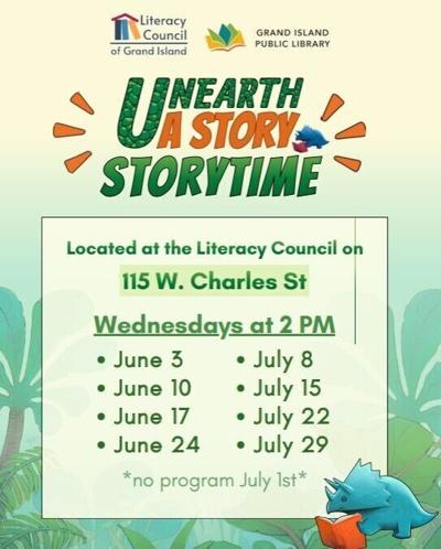GIPL Summer Storytime Coming to the Literacy Council