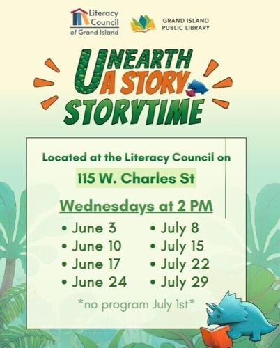 GIPL Summer Storytime Coming to the Literacy Council