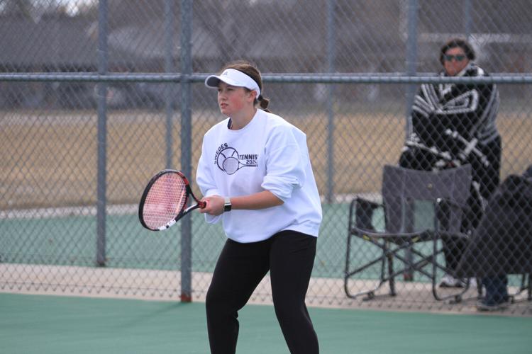 Madison Cornwell at North Platte doubles