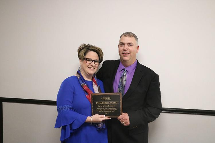 Lexington Area Chamber of Commerce banquet celebrates bond of both local business and agriculture