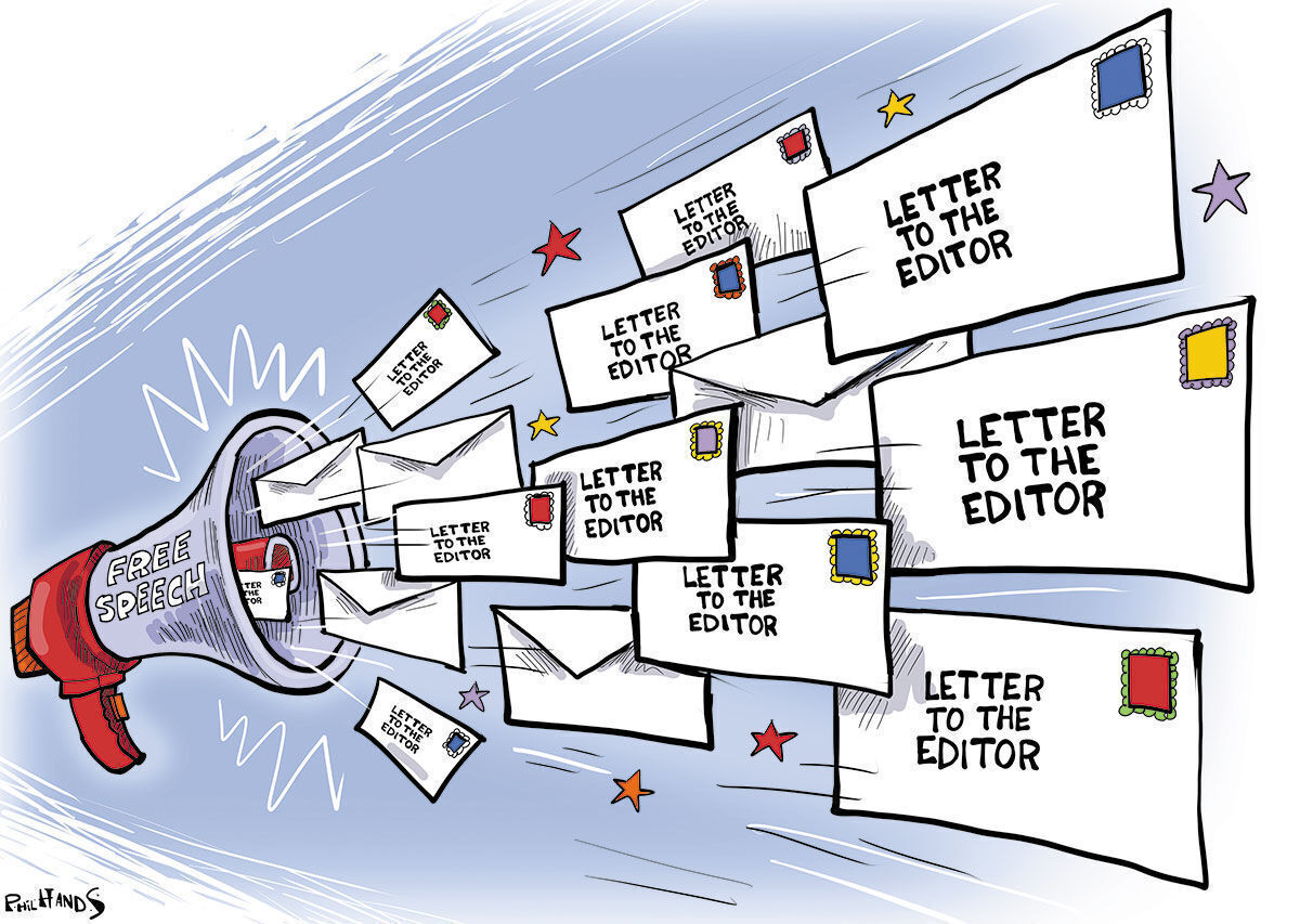 Letters to editor cartoon