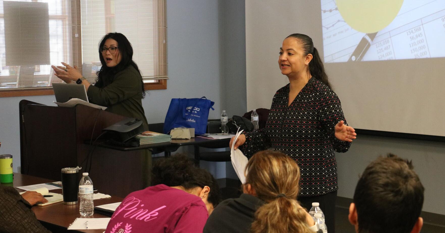 Financial presentation at Lexington Library - Vimarsana News