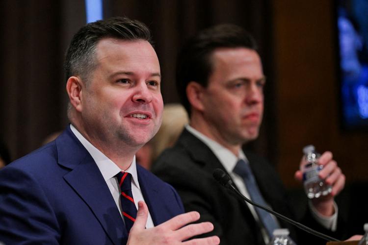 FILE PHOTO: Senate Banking, Housing and Urban Affairs Committee confirmation hearing on Capitol Hill in Washington