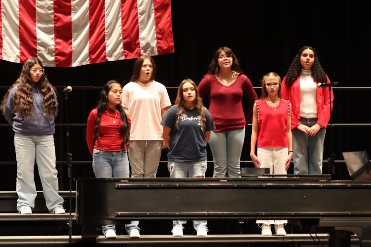 Lexington Middle School Veteran's Day program