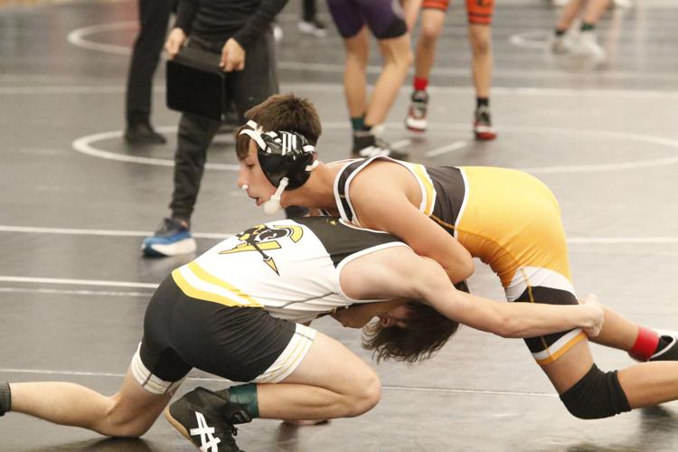 Lexington Middle School wrestlers at Kearney