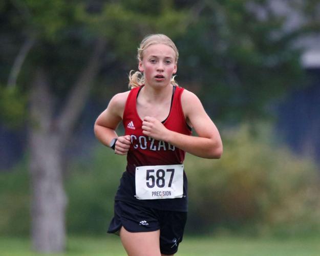 Audrey Baker - Cozad meet