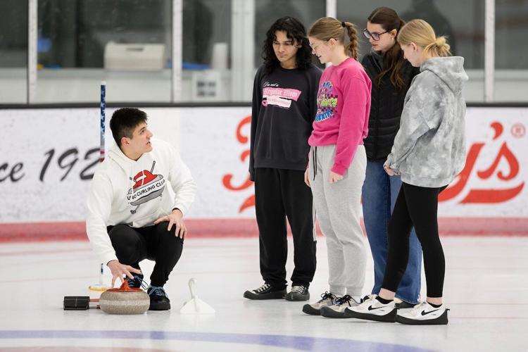 UNO’s Curling Club Competes at its First National Championship Tournament (copy)