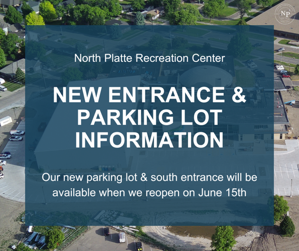 Important Parking and Entrance Updates for When the Rec Center Reopens on the 15th