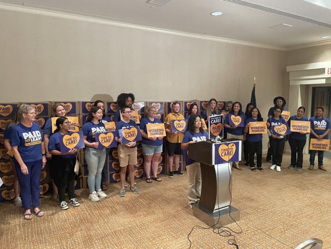 Paid Sick Leave press conference