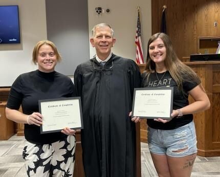 York/Seward County Problem-Solving Court Graduates Two Participants