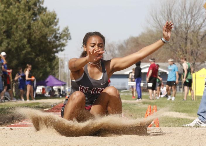Hi-Line at Jerry Stine track meet 4.17.25