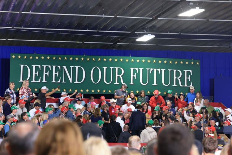 Vice President JD Vance rallies for Ricketts, Pillen Thursday in North Platte
