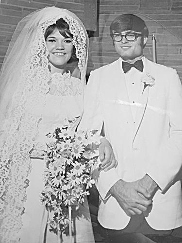 Robert and Elaine Lynch celebrating 50th anniversary