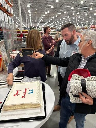 Wil Cid's wife Vivian threw him a surprise birthday party at Costco.