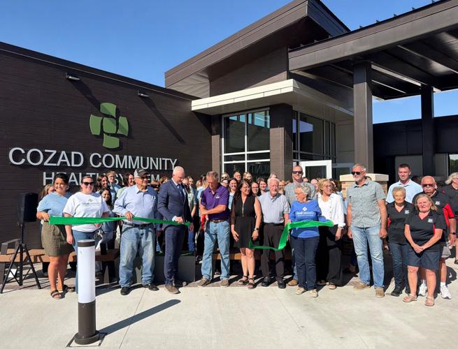 Cozad hospital ribbon cutting