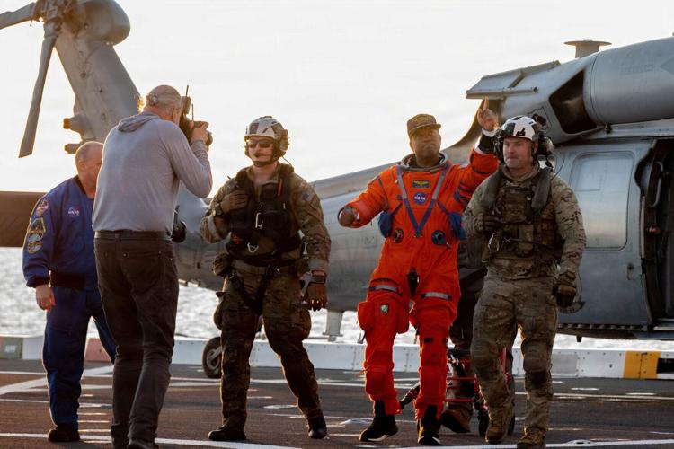 Artemis II crew returns to Earth after Moon flyby mission