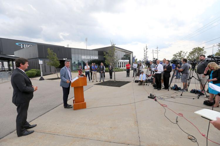 Stadium Vaccine Mandate - press conference