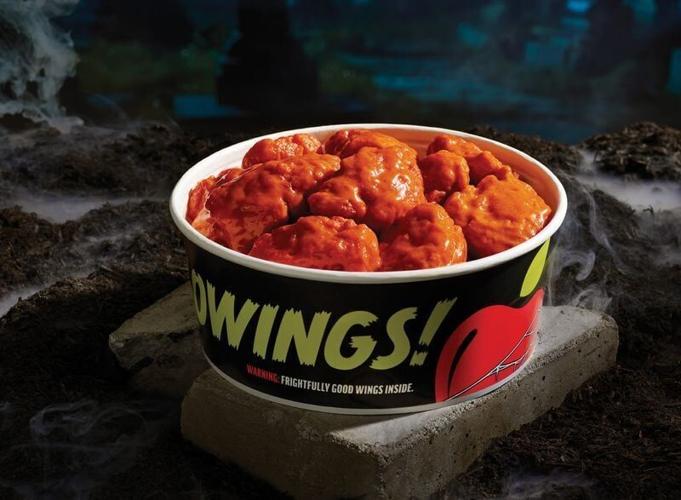 Applebee’s is celebrating Halloween with new limited-time Hallowings Bucket, with 20 Boneless Wings for just $12.99 from Oct. 25-31.
