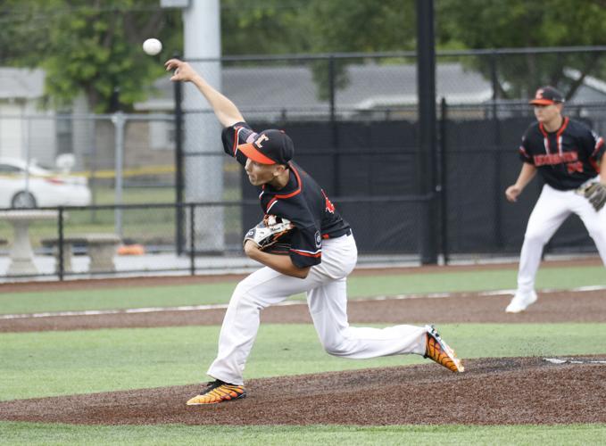 Mason Velasquez pitching