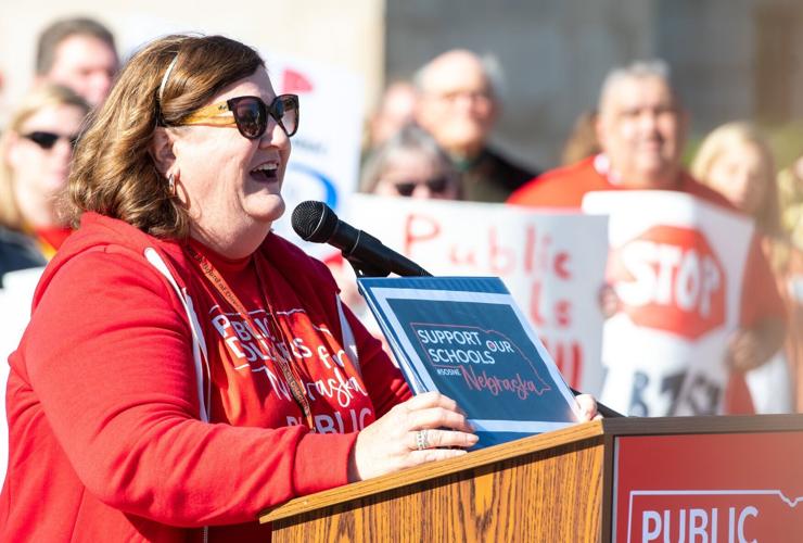 Public schools rally, 4.29