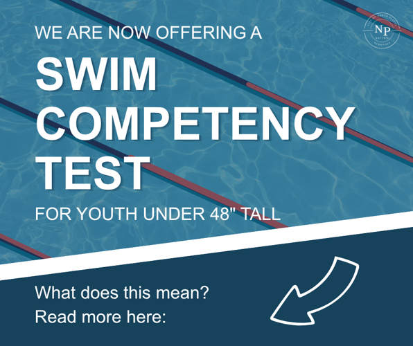 North Platte Recreation Center’s Swim Competency Test