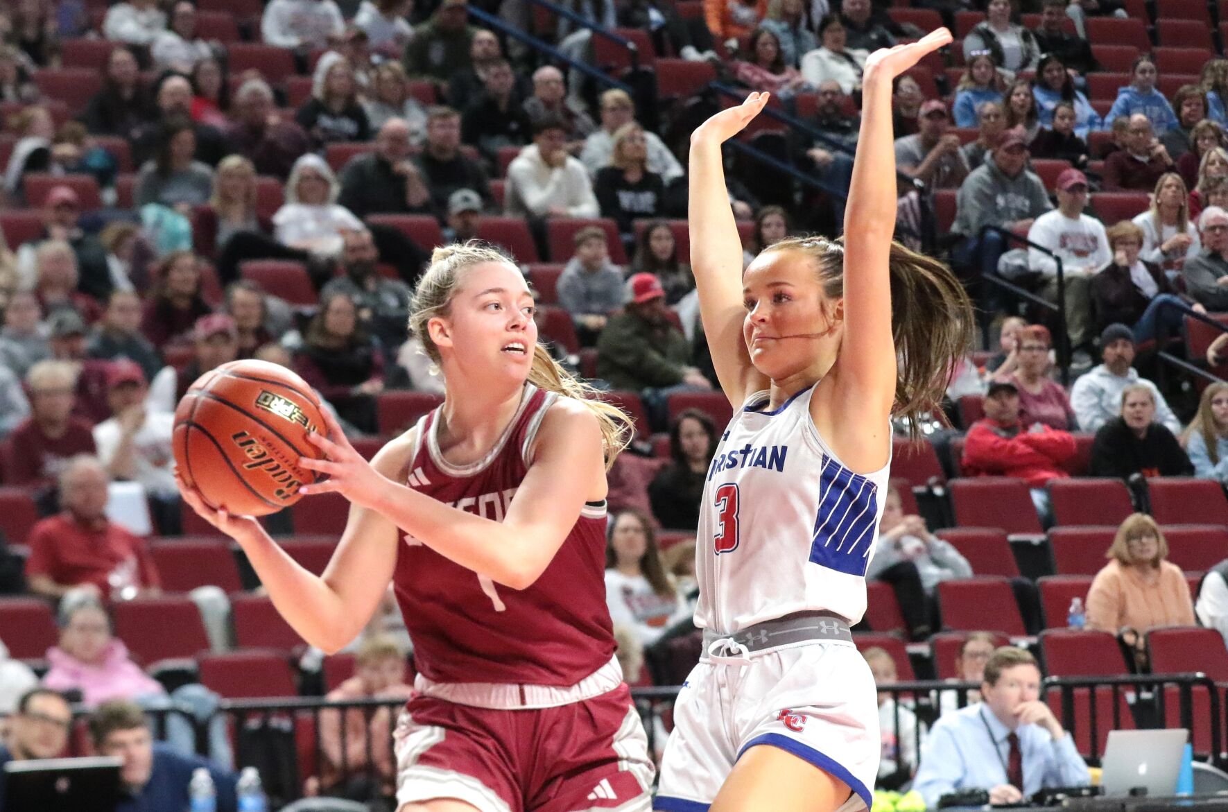 Gothenburg vs. Lincoln Christian semifinal p1