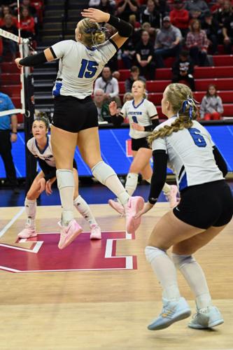 Overton battles against Amherst in state championship