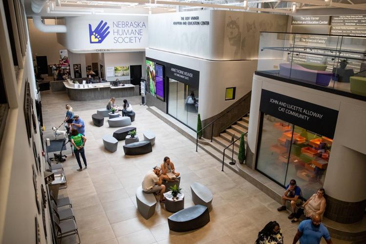 Inside with logo
