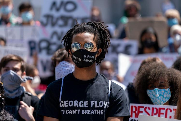 "Justice for George" rally in Madison