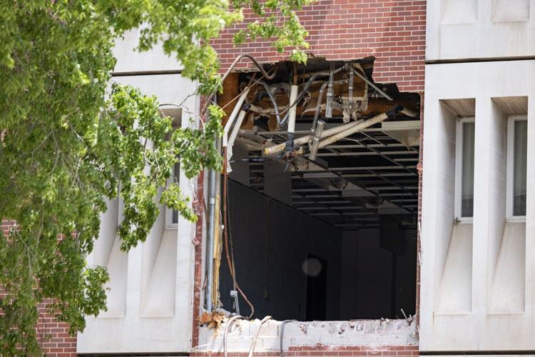 Olin Hall demolition, 5.25