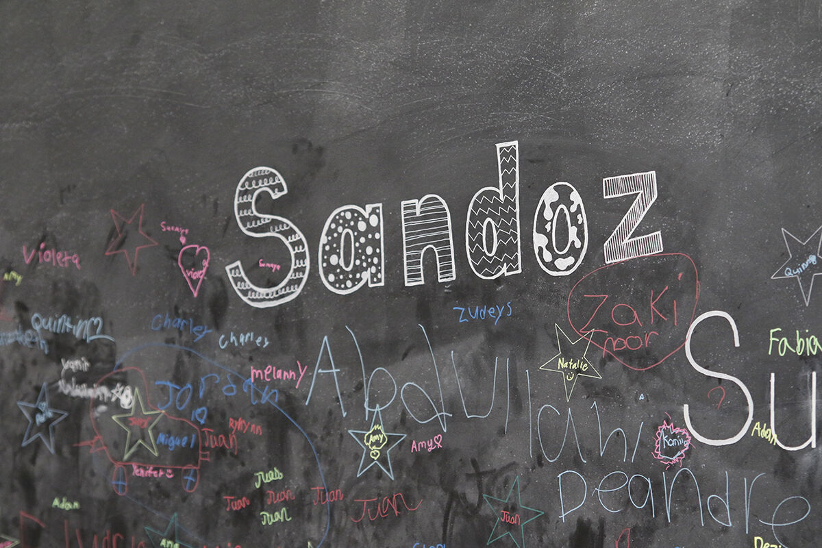 Sandoz Superstar Wall