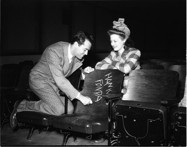 Henry Fonda at 40th Street Omaha Community Playhouse 1941