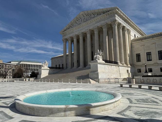 FILE PHOTO: The U.S. Supreme Court building in Washington, D.C.,