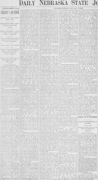 1891 Sheedy murder