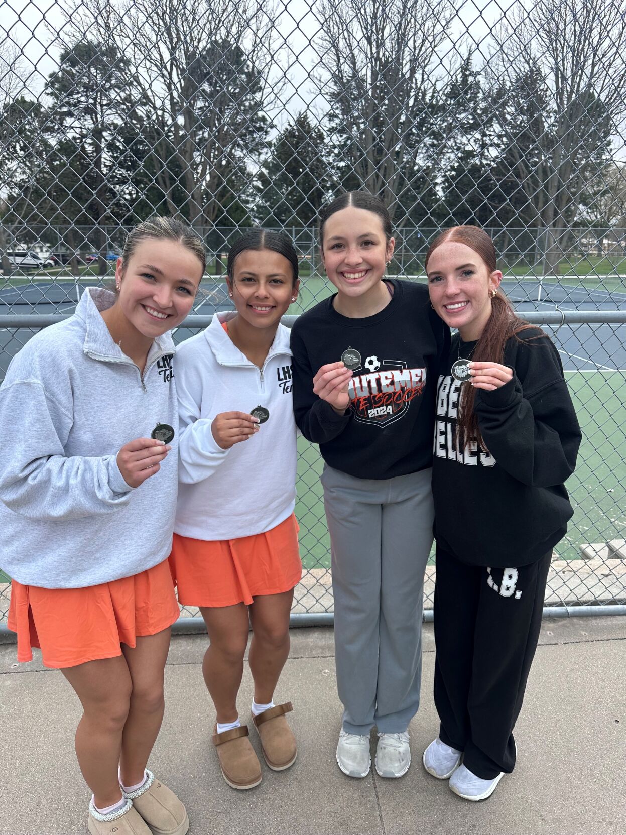 Lexington girls tennis at North Platte invite 4.03.25