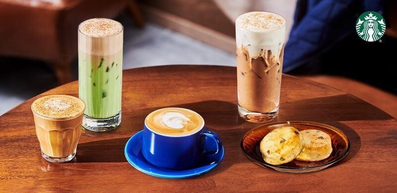Starbucks new winter menu, which becomes available Jan. 6, includes a Pistachio Cortado, Iced Dubai Chocolate-inspired Matcha, Pistachio Latte and Iced Dubai Chocolate-inspired Mocha and Truffle, Mushroom & Brie Egg Bites.