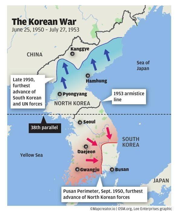 Korean War plus 75 years: Remembering a bitterly contested draw