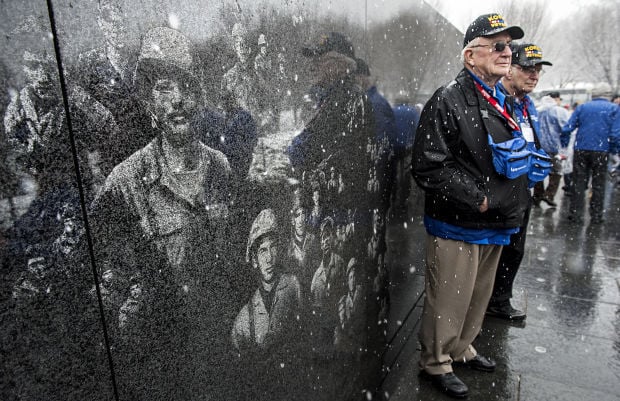 Korean War Veterans Honor Flight, 03/25/2014