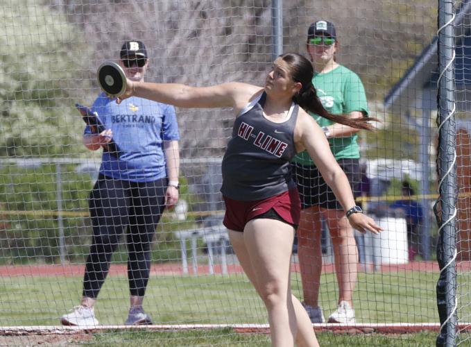 Hi-Line at Jerry Stine track meet 4.17.25