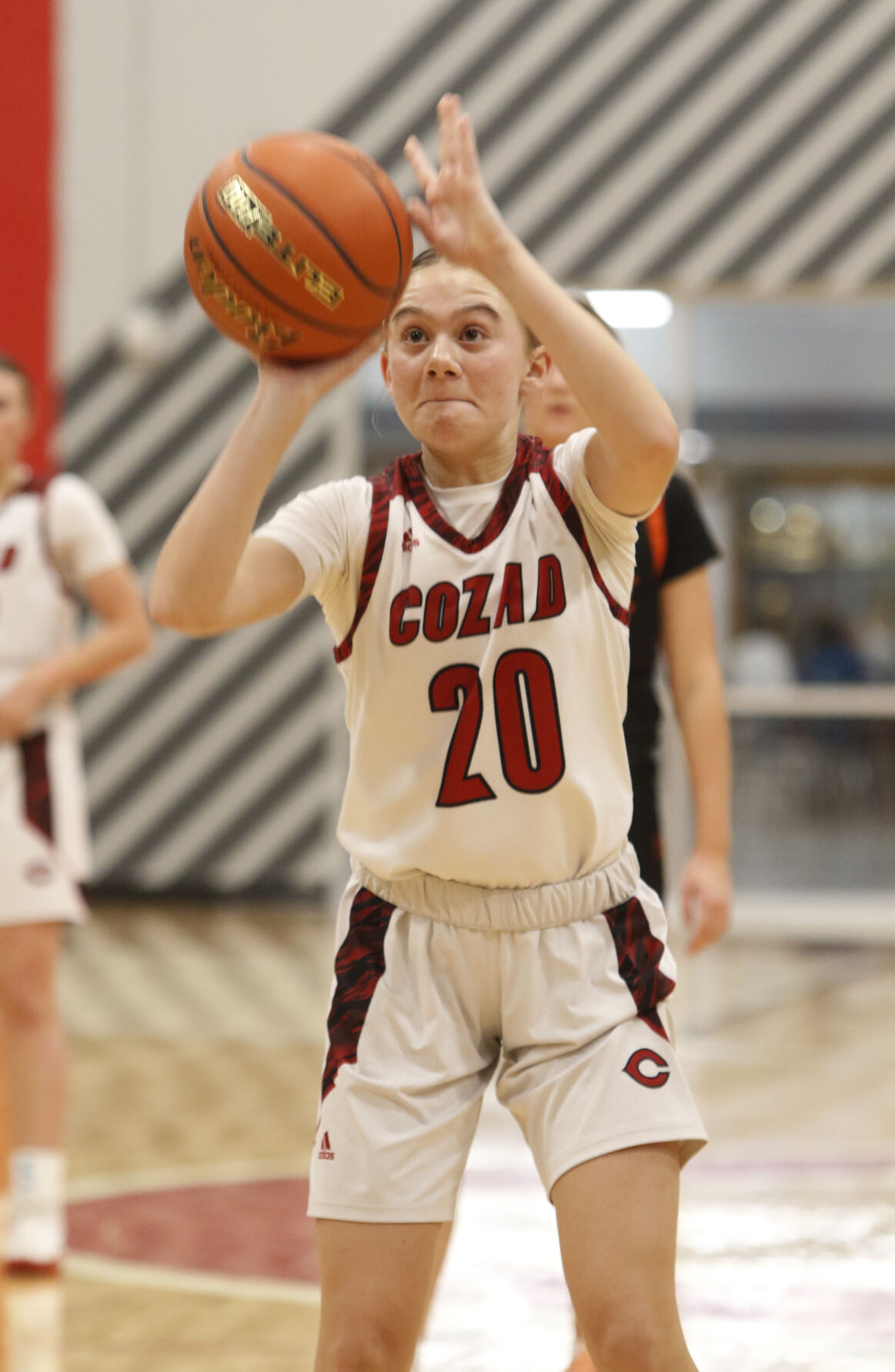 Cozad girls vs. Cambridge