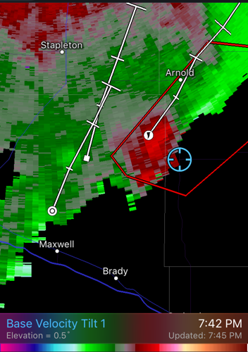 Tornado Warning June 8, 2020