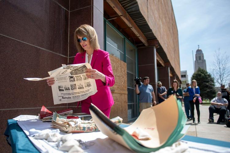 Pershing Auditorium time capsule, 4.18