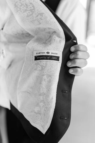 Sara and Brett, special touches