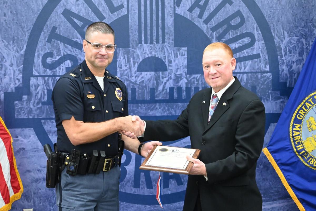 Chad Phaby retires from the Nebraska State Patrol