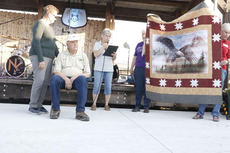 Quilt of Valor presentation