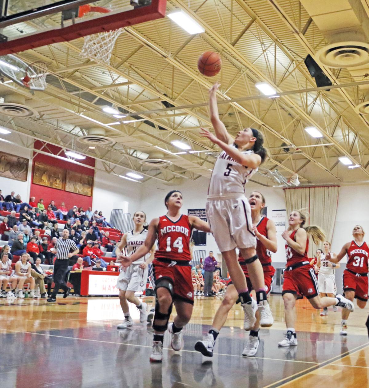 Haymakers move ahead in SWC Cozad teams recover from weekend defeat