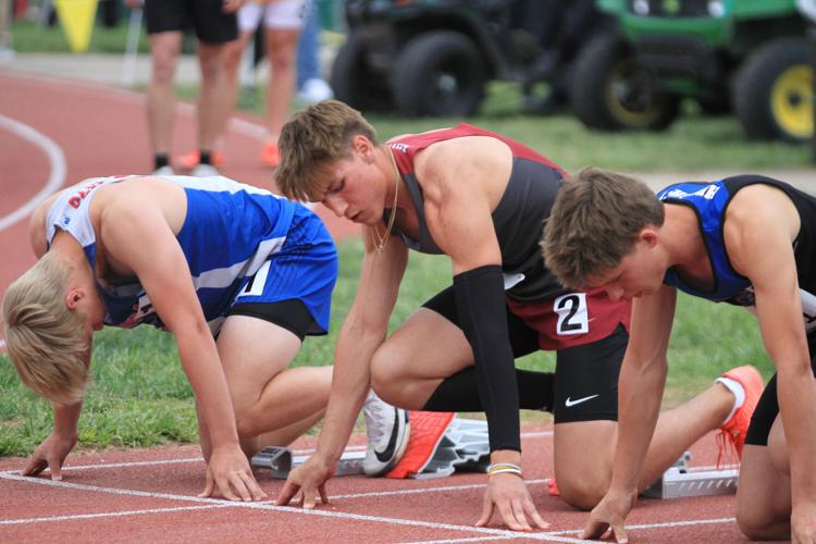 Hi-Line's Asher Hecox 100-meter dash Class C prelim